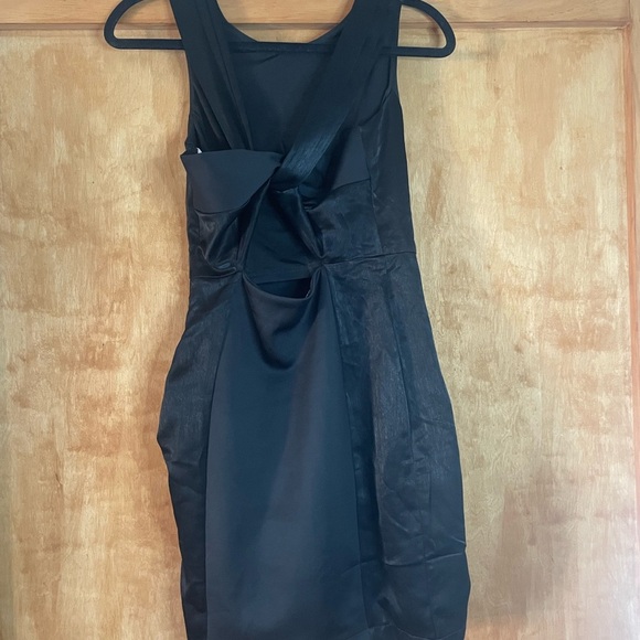 ♥️Forever 21 Black Cocktail Dress - Picture 3 of 5